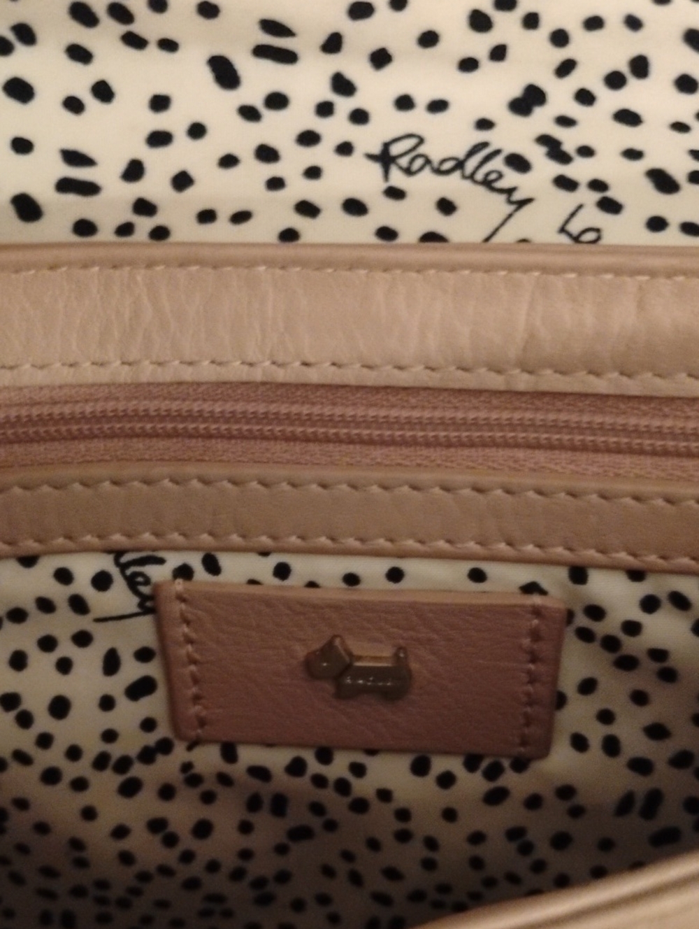 Radley London Leather Floral Crossbody Bag - Picture 10 of 11